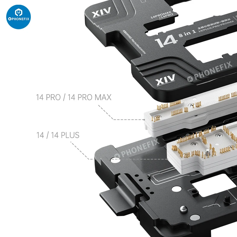 Qianli Isocket Moederbord Test Armatuur Voor Iphone 15 14Plus 13 13pro 12 12Mini 11 Pro Max Logic Board Ic Chips Functie Tester