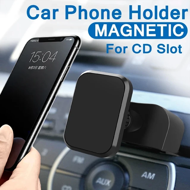 Soporte móvil Iman para coche, soporte magnético para coche para rejillas  de aire, soporte Universal para coche con rotación de 360 ° para todos los  teléfonos inteligentes - AliExpress