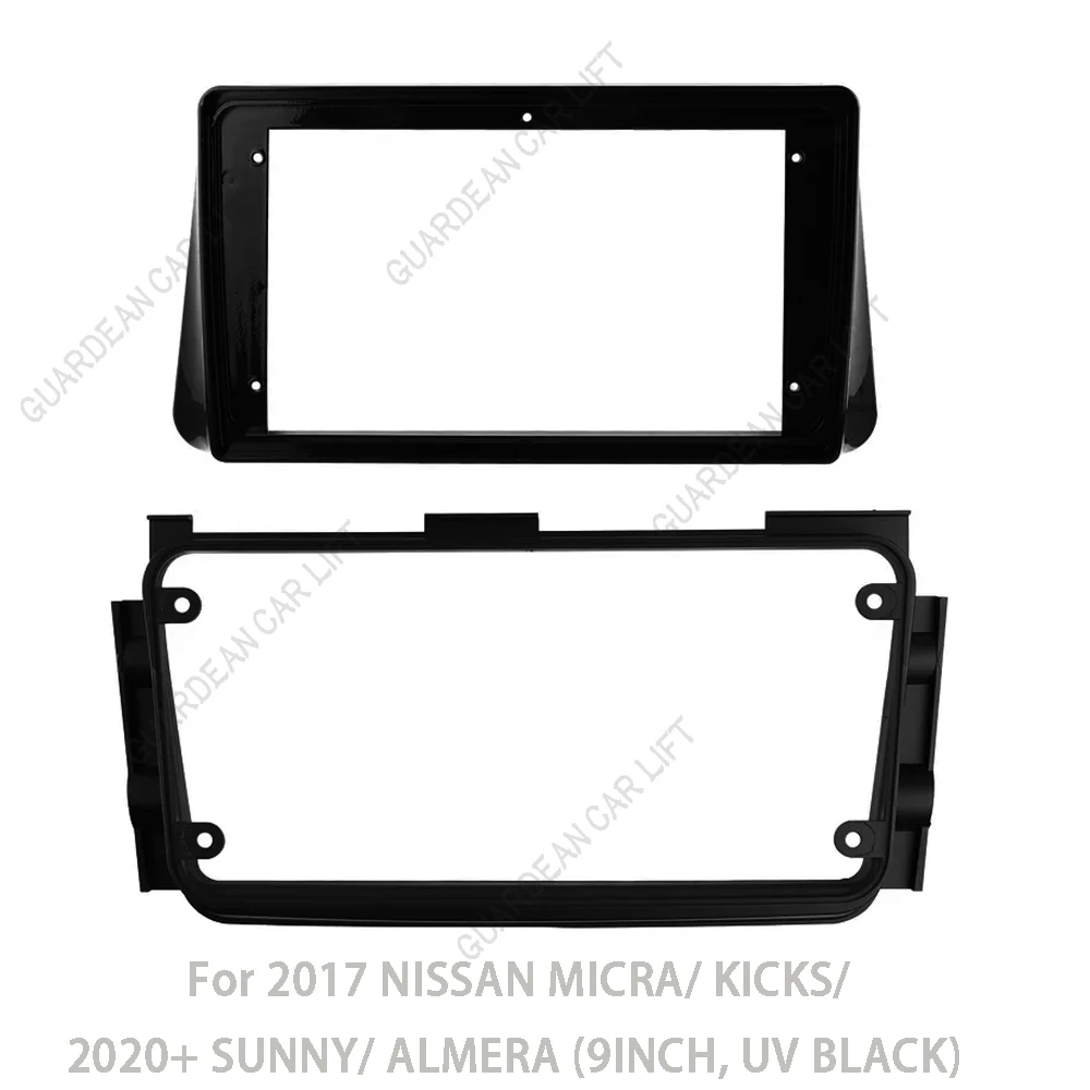 ֻ KICKS 2017 2019 ڵ  ٸ, ȵ̵ GPS MP5 ׷ ÷̾, 2 Din   г   ġ, 10.1 ġ, 9 ġ