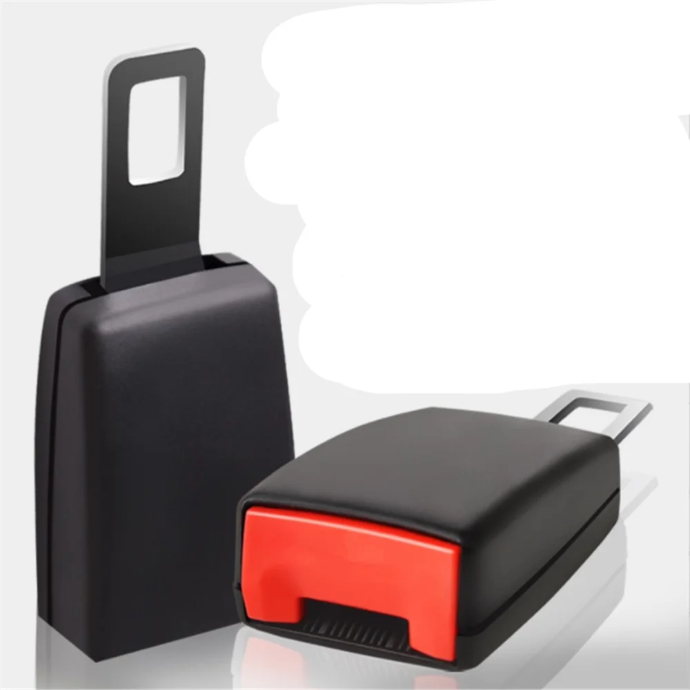Car Seat Belt Extender with Padded Cover - Safety Buckle Clip Accessory
