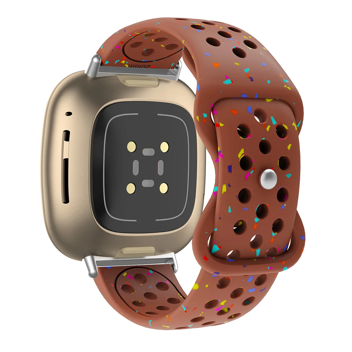Elastic Eco-Friendly Silicone Sport Strap in Jelly Colors - Smartwatch Accessories
