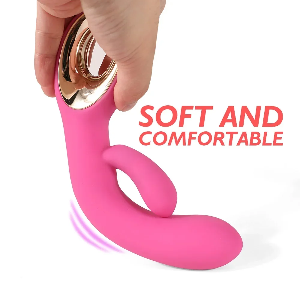 Vibrator Female Dildos Wand Orgasm Clitoris Stimulator 10 Modes G Spot Vagina Massager Rechargeable Adult Sex Toys for Woman