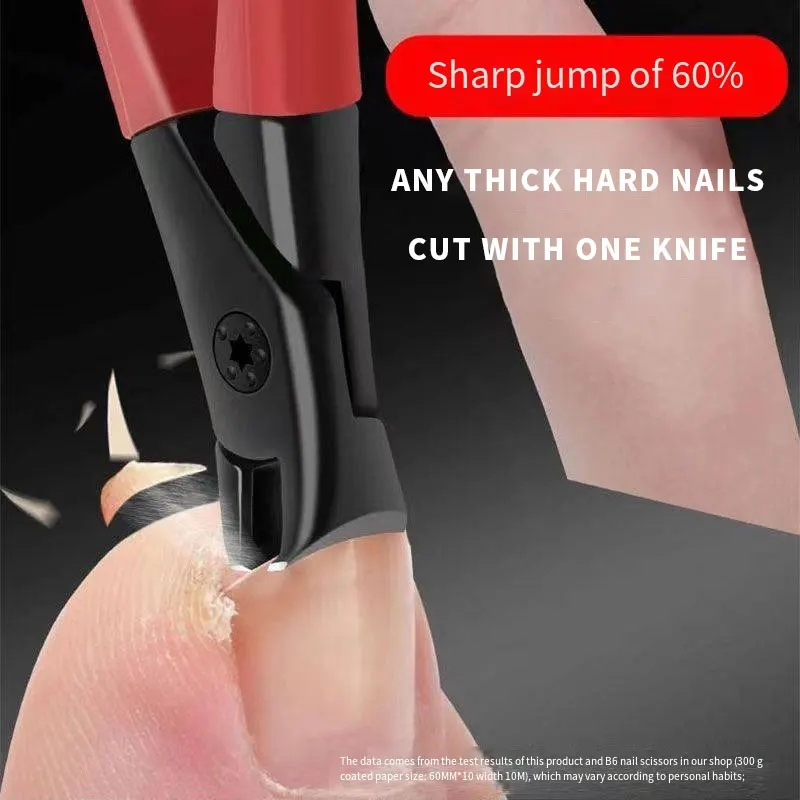 nail clippers Large Opening Nail Clippers Nail Trimmer Thick Nails for the Elderly Individual Household Clippers Durable