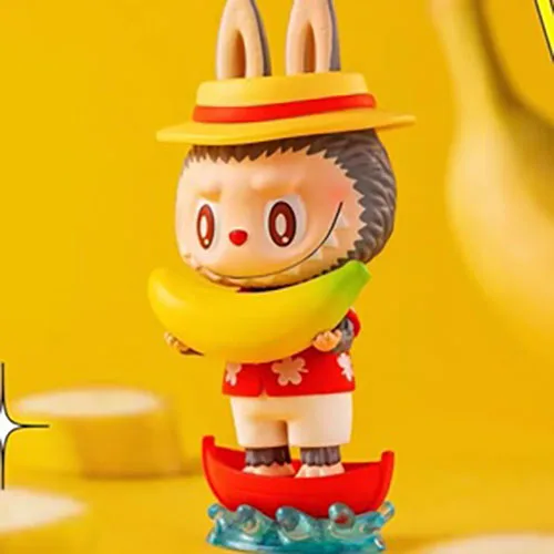thumbnail image 1 of Pop Mart-figuras de acción de LABUBU para niñas, juguetes de caja aleatoria ciega, modelo de caja misteriosa, regalo sorpresa, 1 of 5