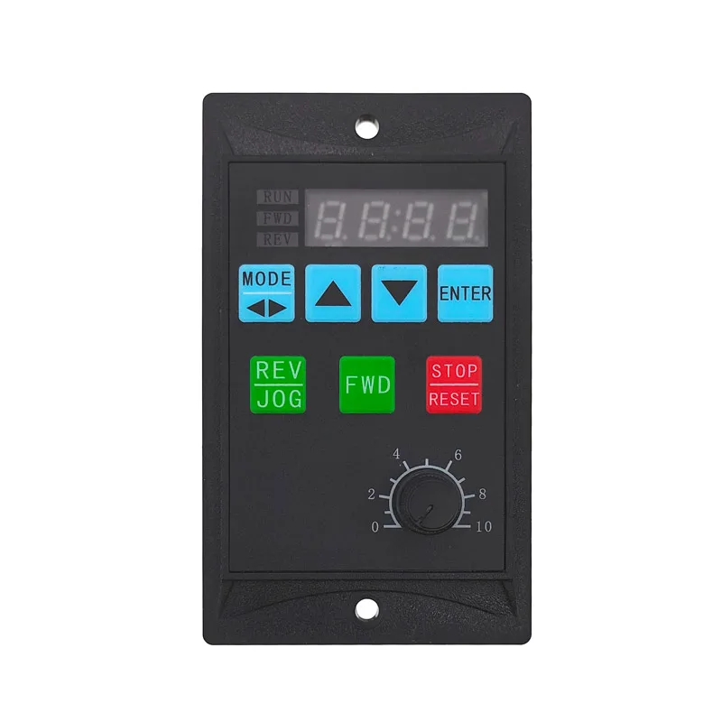 Inversor Elétrico do Conversor de Freqüência Adicionar Motorista do Motor Mcu Monofásico 220v Saída Trifásica 0.4kw 1.5kw 1500w Rs485