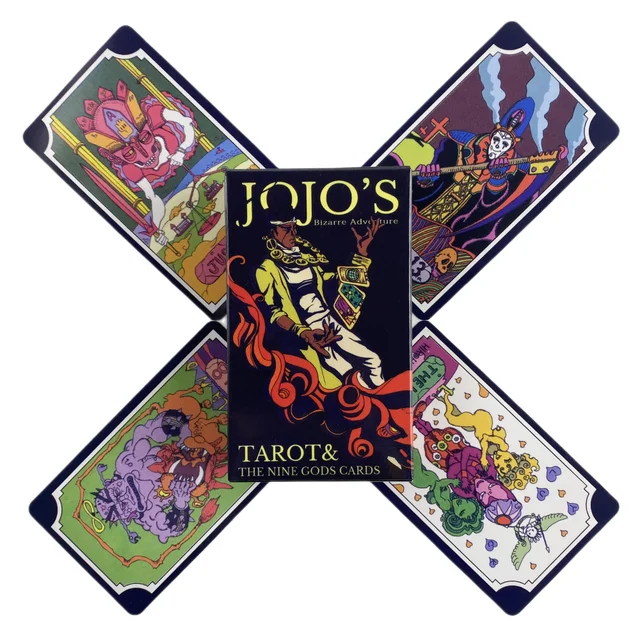 JoJo’s Bizarre Adventure Tarot Cards A 84 Deck Oracle English