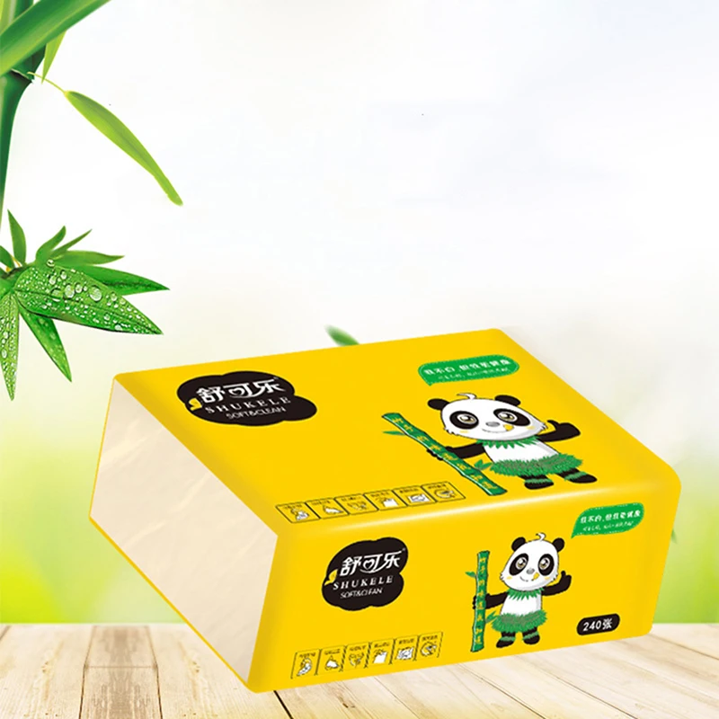 60pcs/pack Nature bamboo Soft Paper Napkin for Table Dinner Paper Tissues New paper napkins