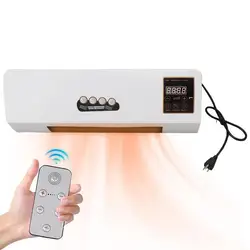 Wall Mini Air Conditioner Mobile Air Speed Adjustable Heating Machine Indoor Space Heaters For Dining Room Study Room Bedroom