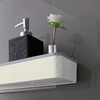 Toilet Bathroom Storage Cabinet Rack Wall Hanging Hole Free Multifunctional Artifact Above Toilet Rack White Shelf Organizer 4