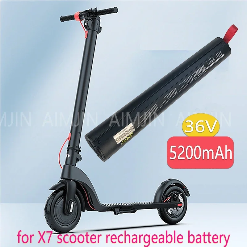 

2023 Upgrade 5200mah 36V for HX-X7 electric scooter Dedicated battery Large capacity and long battery life