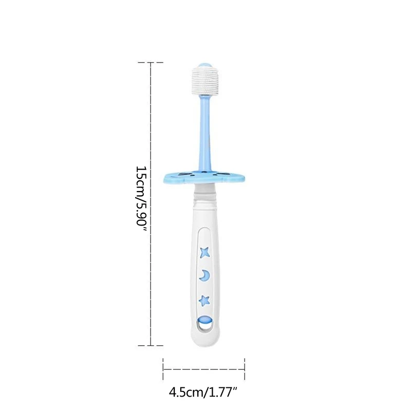 Baby Toothbrush 360 Degree Teethbrush Soft Bristles for 1-6 Years Old Child Dropshipping