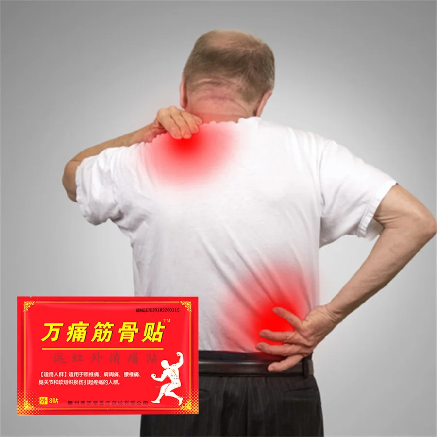 

Analgesic Plaster Chinese Herbal Medicine Joint Pain Arthritis Neck Shoulder Waist Far IR Pain Relief Patch Wholesale