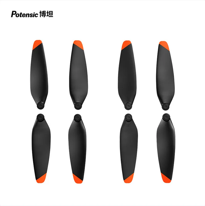 Hélice de drone ATOM installée sur un bras de drone, fixation sécurisée par vis, vue rapprochée.