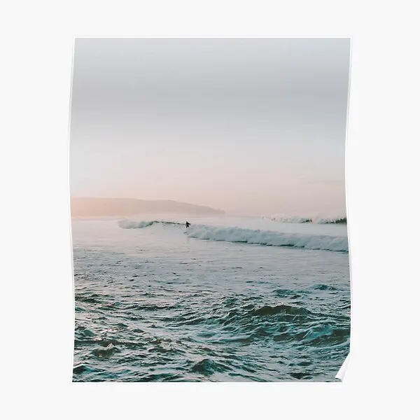 Summer Waves Poster Decor Decoration Picture Modern Print Art Vintage Wall Room Painting Home Murale Divertente Senza Cornice