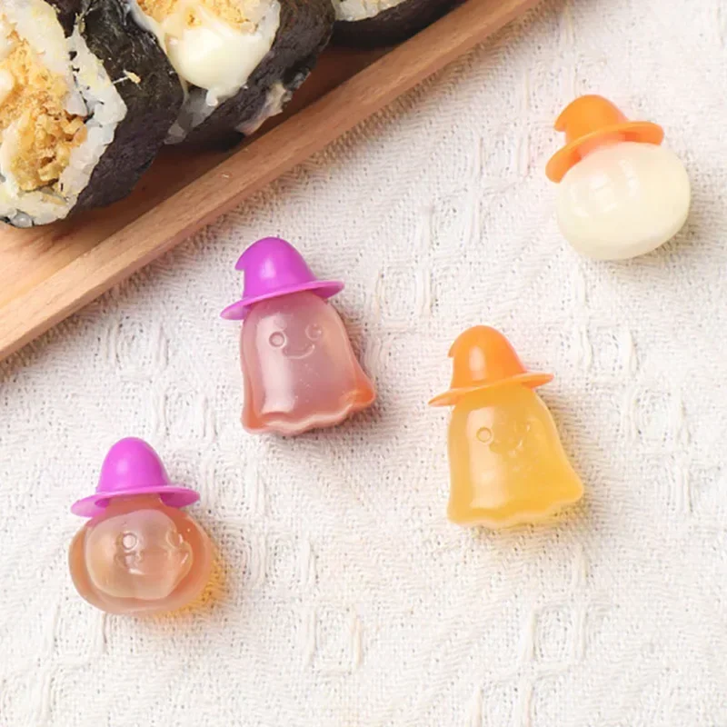 Seasoning Bottle Sauce Bottle Squeeze Bottle Mini Seasoning Sauce Bottle Halloween Pumpkin Ghost Tomato Ketchup Salad Dressing Container Pot for Bento Lunch Box Kitchen Jar