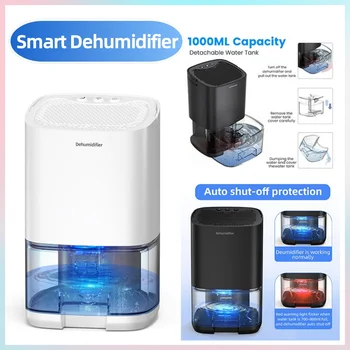 Air Dehumidifier Portable Mute Moisture Absorbers Machine Air Dryer For Home Bedroom Office Kitchen Deodorizer Dryer EU/US plug 1