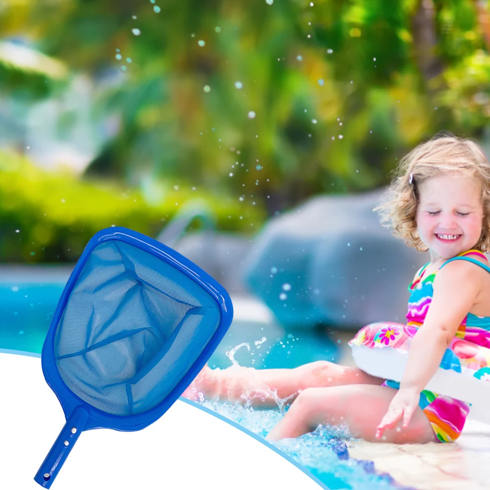 Telescopic Pond Bathtub Pool Cleaning Nets Debris Salvage Mesh Swimming Pool Cleaner Skimmer Leaf Catcher Net Bag with Rod leaf skimmer pool cleaning tool swimming pool cleaning kit