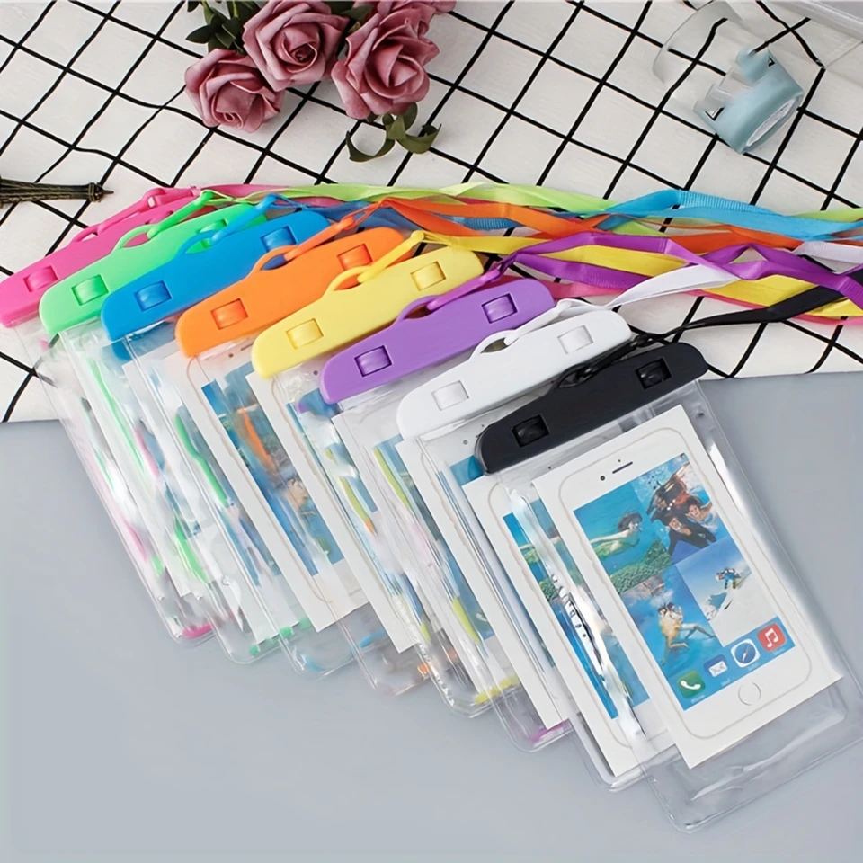 Lightweight Waterproof Phone Pouch for Swimming and Spa