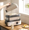 BLAUPUNKT 220V Zoning Control Stainless Steel Electric Steamer 12L Home Multi Steamer 2000W Steam Stew All-in-one Pot 2