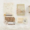 28pcs/pack Vintage Materials Paper DIY Scrapbooking Collage Junk Journal Aesthetics Stationery Planner Decor Paper 6