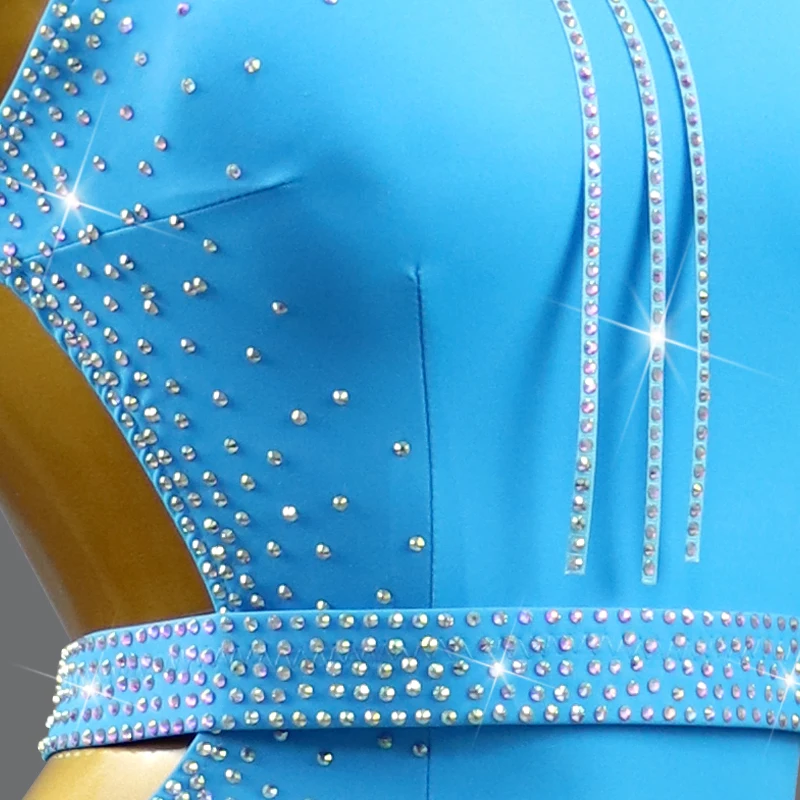 Abiti da donna latinoamericani Abiti da ballo Abiti da festa per ragazze Abiti da ballo di samba Gonna sportiva femminile Palcoscenico personalizzato - immagine 6