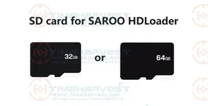 32G or 64G SD card with games for SAROO HDLoader Cartridge 32gb or 64gb SD TF Game Menory Card for Fast Reading Games Reader