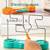 Bump Maze Toy Electric Dont Buzz The Wire Game Classic Tabletop Puzzle Game Retro Toys For Family Gathering 2