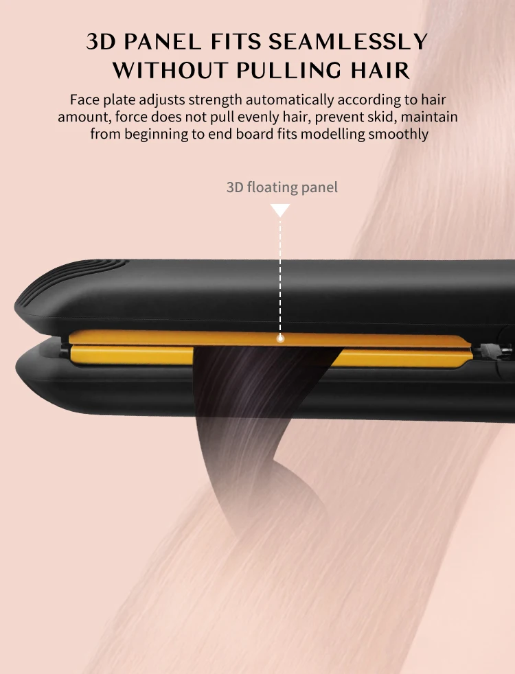 Professional Straightener Hair Salon Styling Curling Iron Flat Iron 480? Negative Ion Anti-scalding Hair Care
