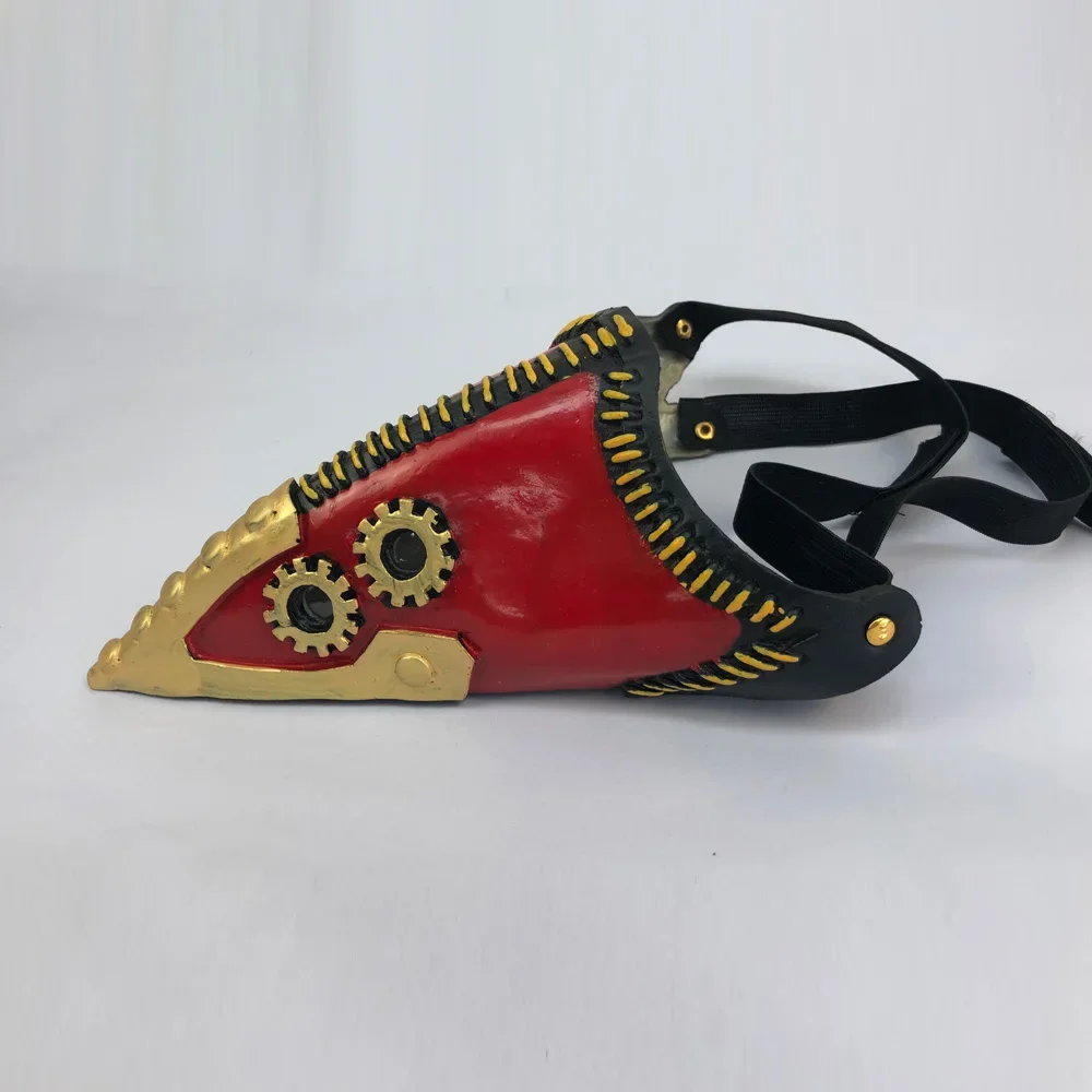 Anime My Hero Academia Überholungsmaske Cosplay Krähenmund Pestdoktor Halloween Masken Steampunk Gesicht Langer Schnabel Gothic Helm – Detail 7