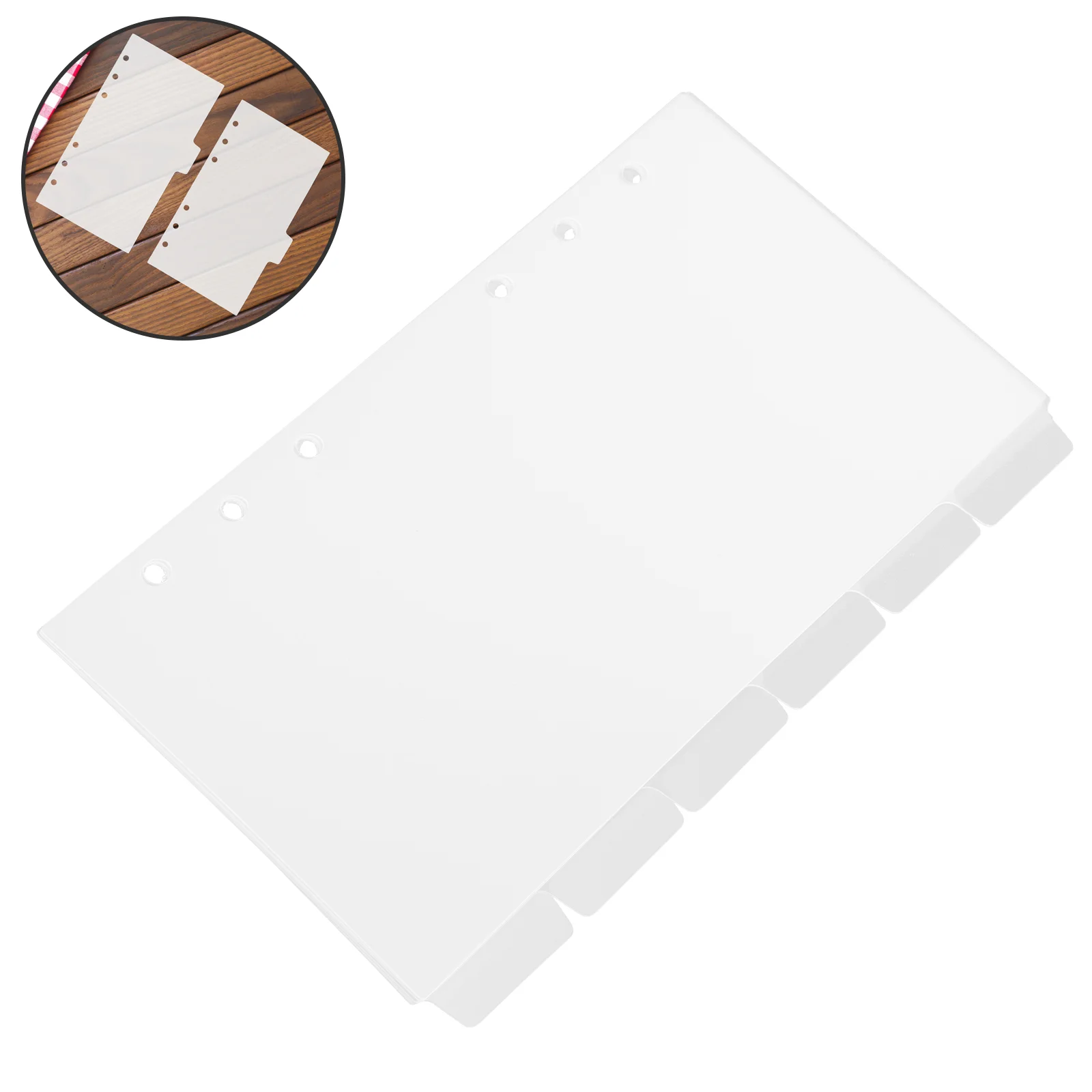 

Clear Binder Notebook Tab Dividers Planner With Tabs Aesthetic Plastic Notebooks