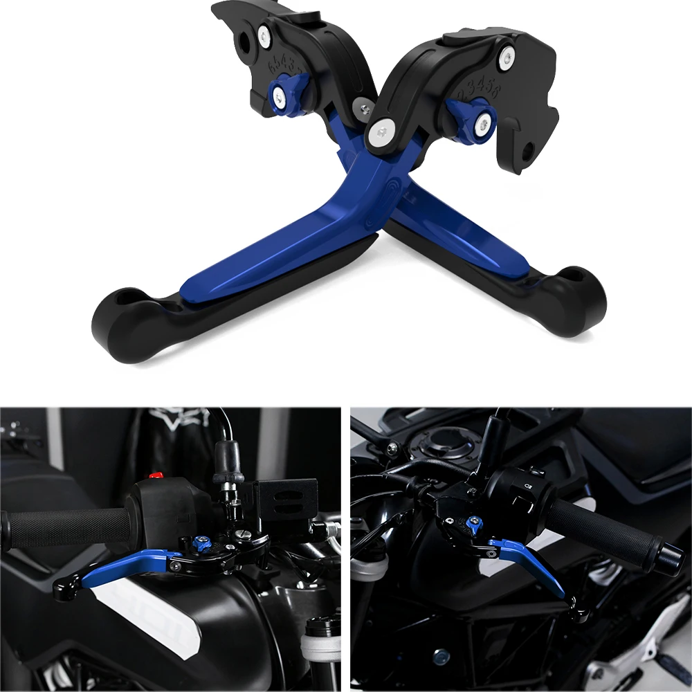 GSX-8S GSX-R1000 R600 SRAD 750 SRAD GSX-S950 GSX-S750 오토바이 CNC 브레이크 클러치 레버, 조절 가능한 접이식 확장형