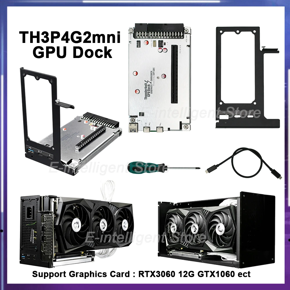 Th3p4g2mini Thunderbolt 3 4 Gpu Dock Laptop External Graphics Card