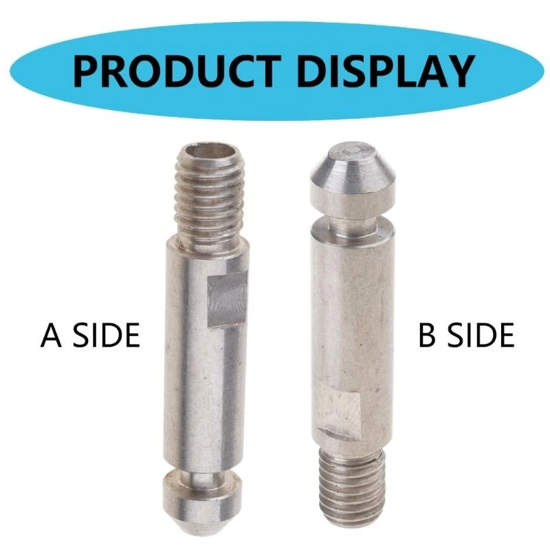 Windsurfing Mast Foot 10mm Screw Pin Bolts Stainless Steel Windsurf Mast Foot Screw Pin Bolts Extension Universals Joint A5KC