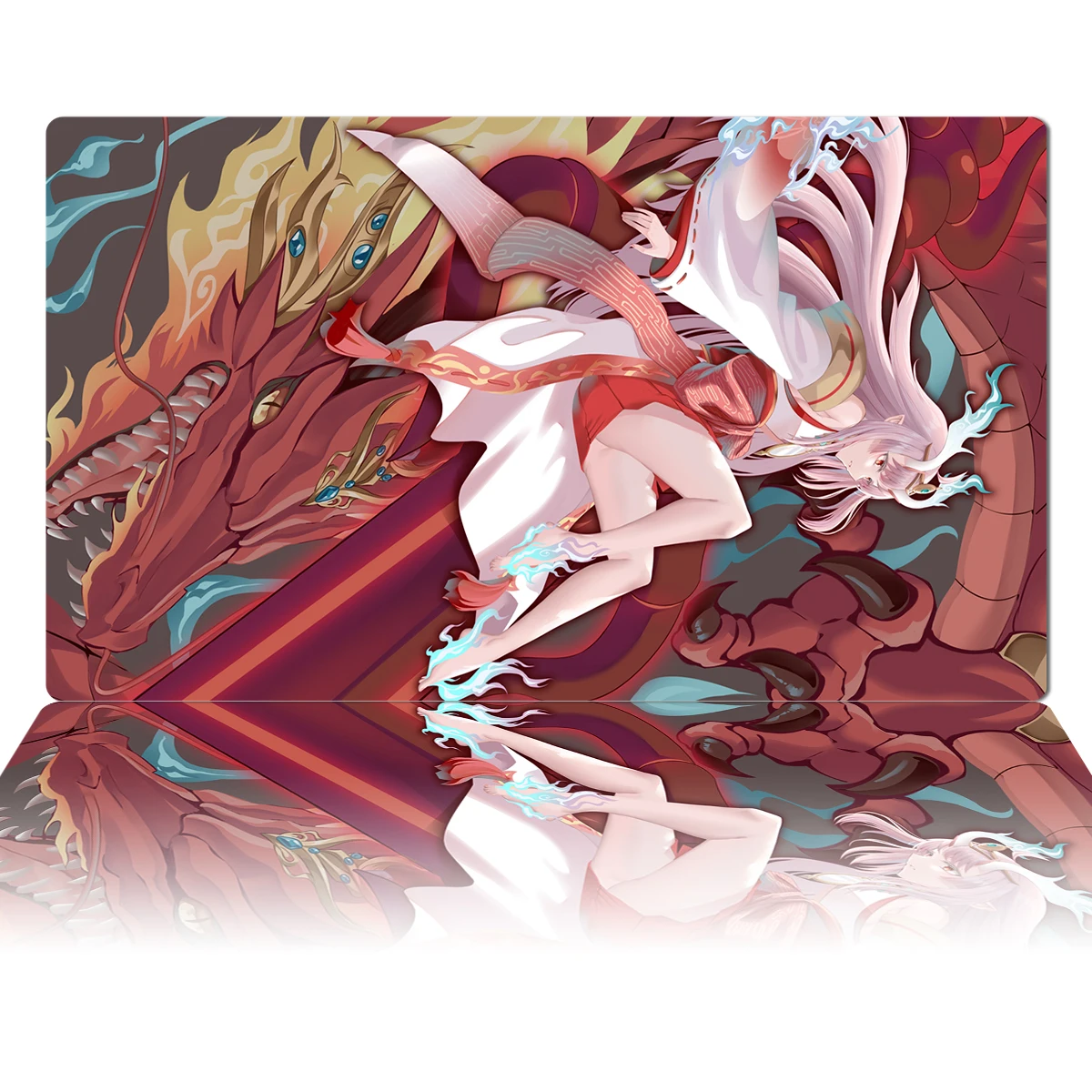 YuGiOh Kurikara Divincarnate Mat TCG OCG CCG Trading Card Game Mat