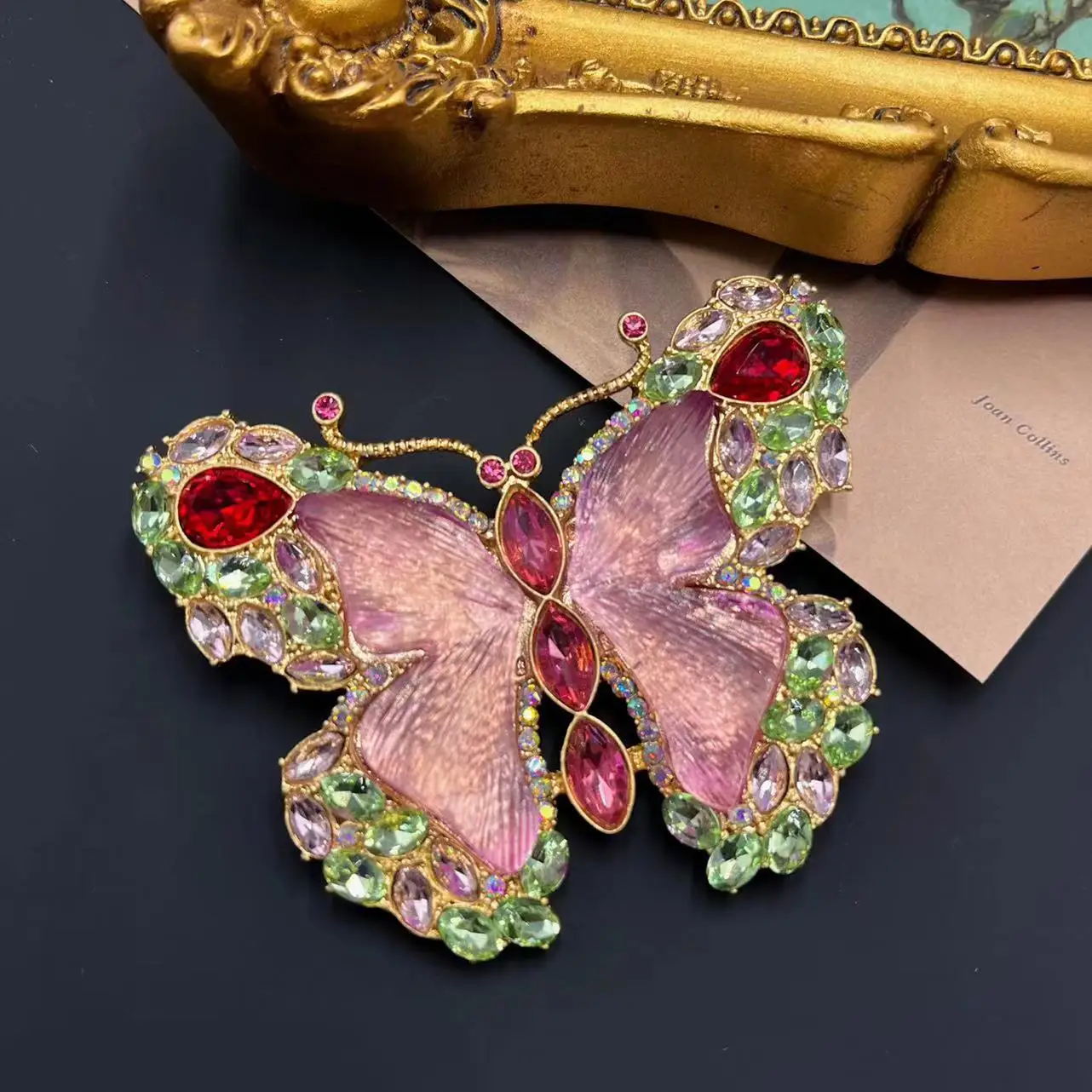 

Colorful Butterfly Brooch