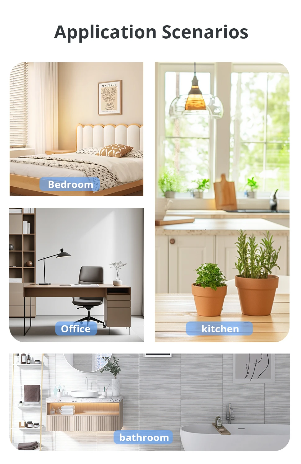 Matter WiFi Smart Roller Shade Blinds Motor Plug-In for 17 25 28mm Tube Alexa Ho