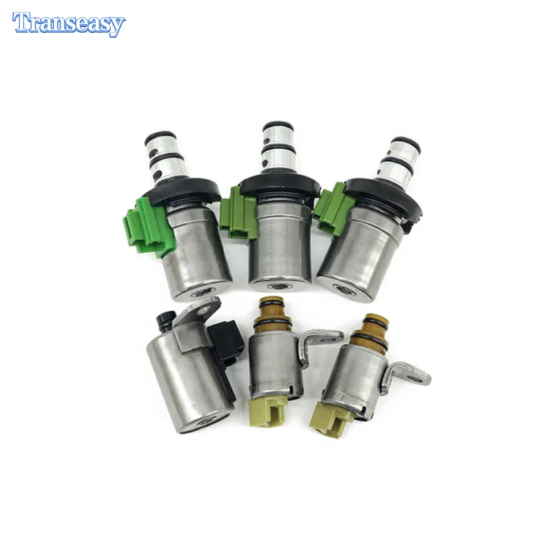 

6 PCS Transmission Solenoid Kit Fit For Mazda 2 3 5 6 CX-7 MPV 48420K-R 4F27E