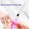 UV Lamp for Nail 2 in 1 Nail Lamp Portable Nail Dryer Stand Hold Handheld UV LED Nail Lamp Mini Nail Drying Light for Home Salon 5