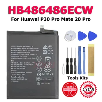 High Quality 4200mAh HB486486ECW Mobile Phone Battery For Huawei Mate 20 P30 Pro Give Away Tools