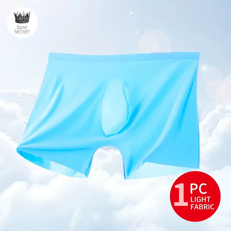 

1pc Men's Boxer Graphene Pure Homme Absorbent Soft Elastic Men Panties Mens Boxers Lingerie Sexy Men Men Underwear Shorts