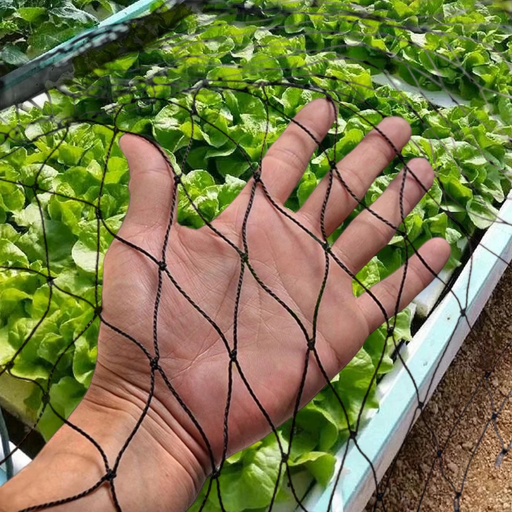 Nylon Bird Net Mesh Hawk Netting Protective Chicken Coop Netting 25 X 50 FT Heavy-Duty Netting for Garden Fruit Trees Plants