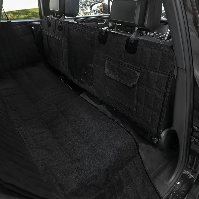 Dog Car Seat Cover Waterproof Travel Carrier Hammock Against Dirt Car Rear Back Seat Protector Mat Pet Safety Anti-slip Cushion