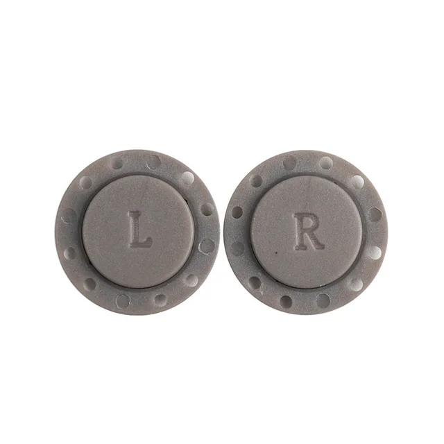 A pair Invisible Magnet Button for Sewing Supplies Jacket Cardigan Concealed Buckle Handwork Clothing Decoration Craft Supplies gray