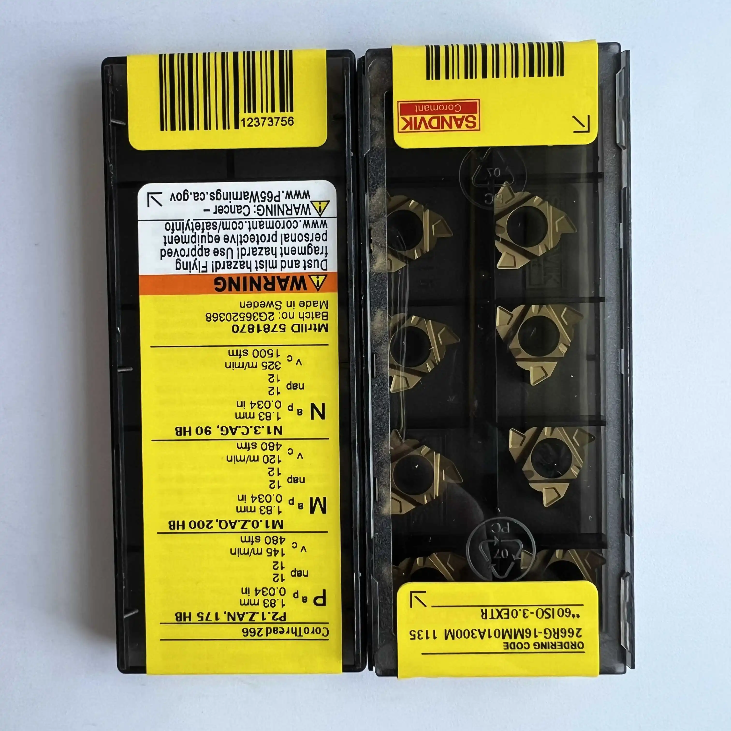 

266RG-16MM01A300M 1135 numerical control blade /Carbide blades 10 pieces