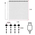 2mx2m 400leds