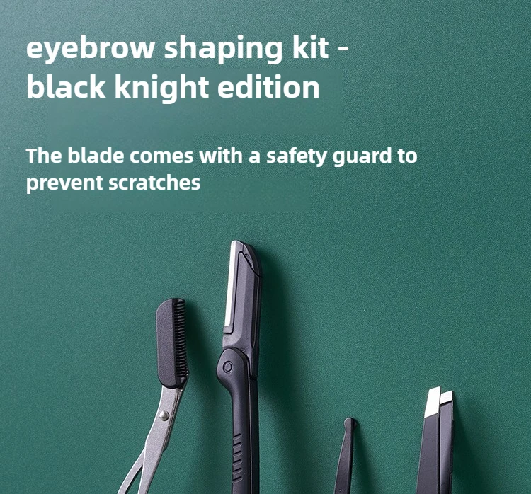 Stainless Steel Eyebrow Trimmer Scissors with Comb – Precision Eyebrow Grooming Tool S1ccdc51dfcac4467a6453f97e7074d5bR