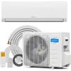 9000 BTU Mini Split AC/Heating System with Inverter, 19 SEER2 Energy Saving 115V Ductless Split-System Air Conditioner 2