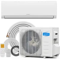 9000 BTU Mini Split AC/Heating System with Inverter, 19 SEER2 Energy Saving 115V Ductless Split-System Air Conditioner 2