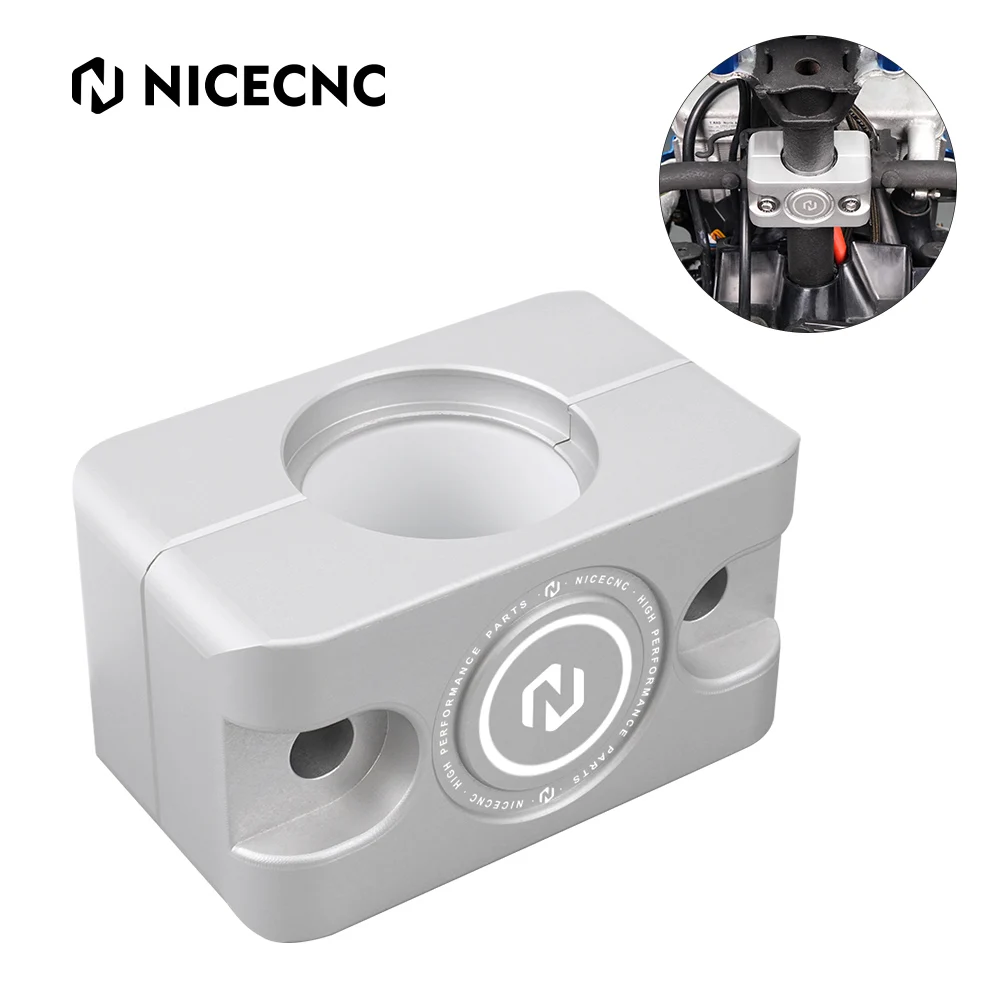 NiceCNC ATV Steering Stem Plane Bearing for Yamaha Raptor 700R 2013-2022 Lightweight And Sturdy Billet Aluminum Parts leather full perforated flat bottom steering wheel for audi a6 a7 c8 2019 2022 upgrade s6 s7 rs6 rs7 steering wheel