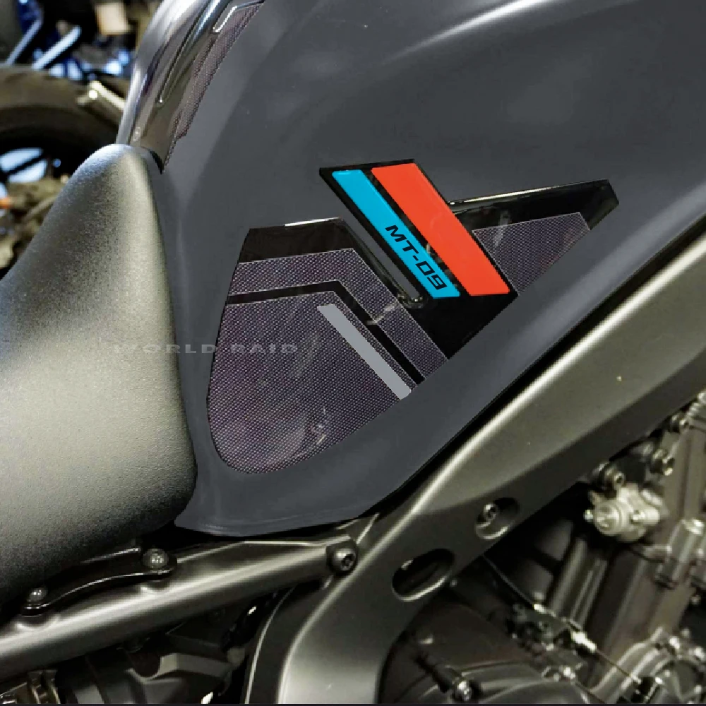 

Motorcycle Accessories Tankpad Sticker For Yamaha MT-09 MT 09 MT09 2021 - 2022 Tank pad Stickers Oil Gas Protector Cover